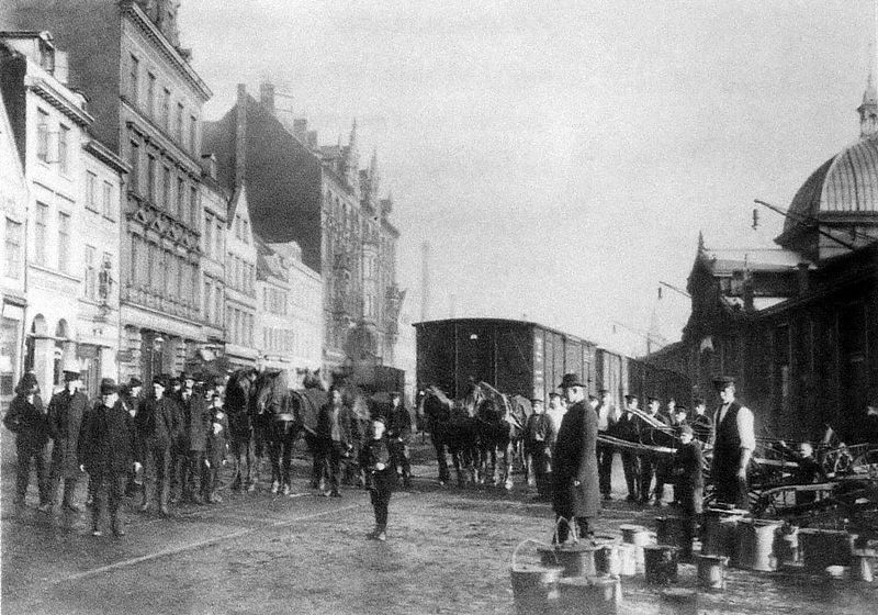 Altonaer Fischauktionshalle - From 1894 to 1942